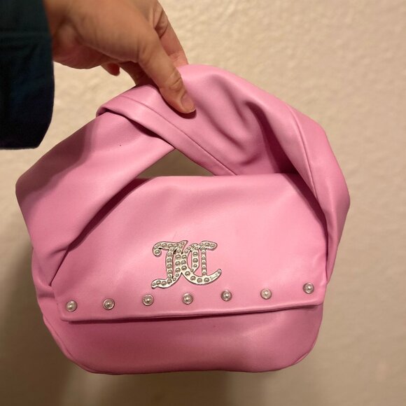 💖 Juicy Couture Bubblegum Pink Handbag – Cute & Gently Used! 💖 - Picture 1 of 4